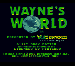 Wayne's World screenshot 3 for Super Nintendo